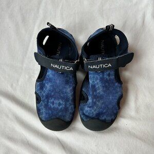 Náutica tied dyed blue water shoes- Size 12